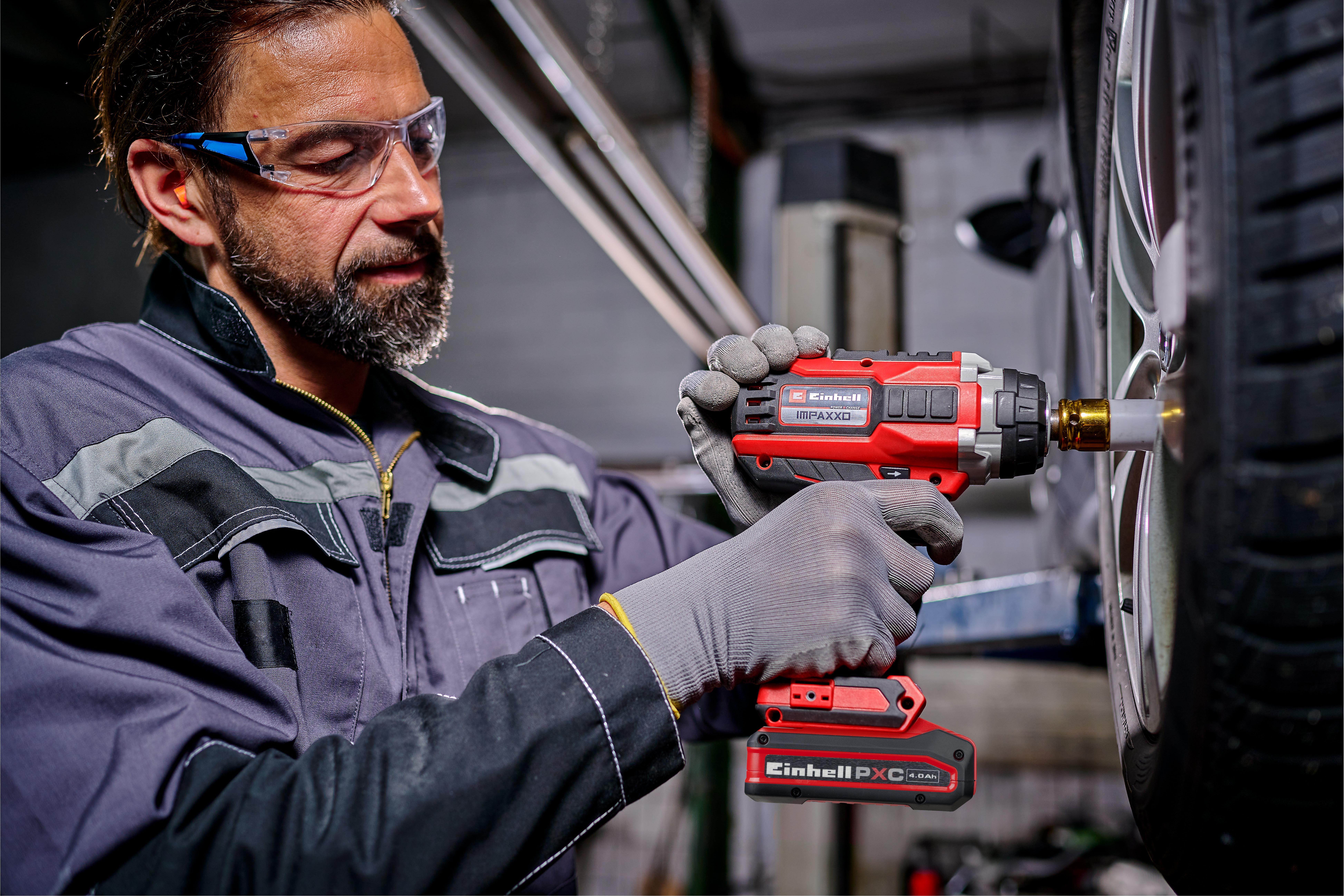 Einhell 18V Pro 450Nm Impact Wrench Kit 