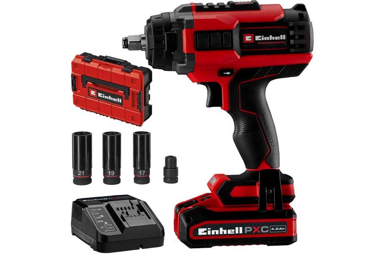 Einhell 18V Pro 450Nm Impact Wrench Kit Einhell 18V Pro 450Nm Impact Wrench Kit