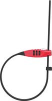 Halfords ABUS Abus Combiflex Travelguard, Red | Extra 8% off for BC Members