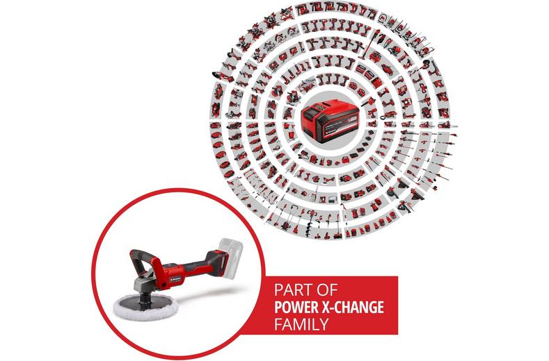 Einhell 18V 180mm Handheld Polisher Einhell 18V 180mm Handheld Polisher