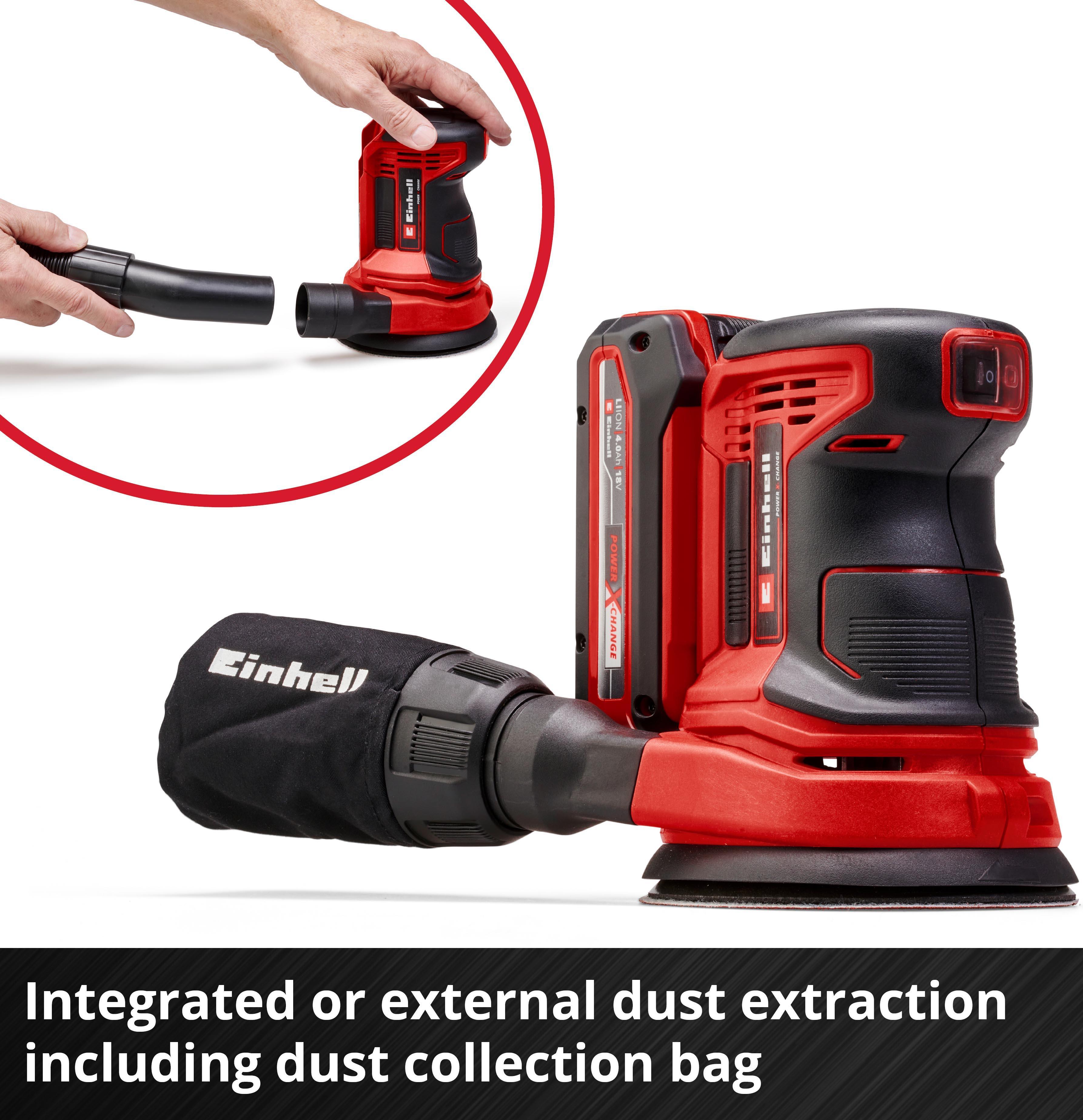 Einhell 18V 125mm Rotating Sander