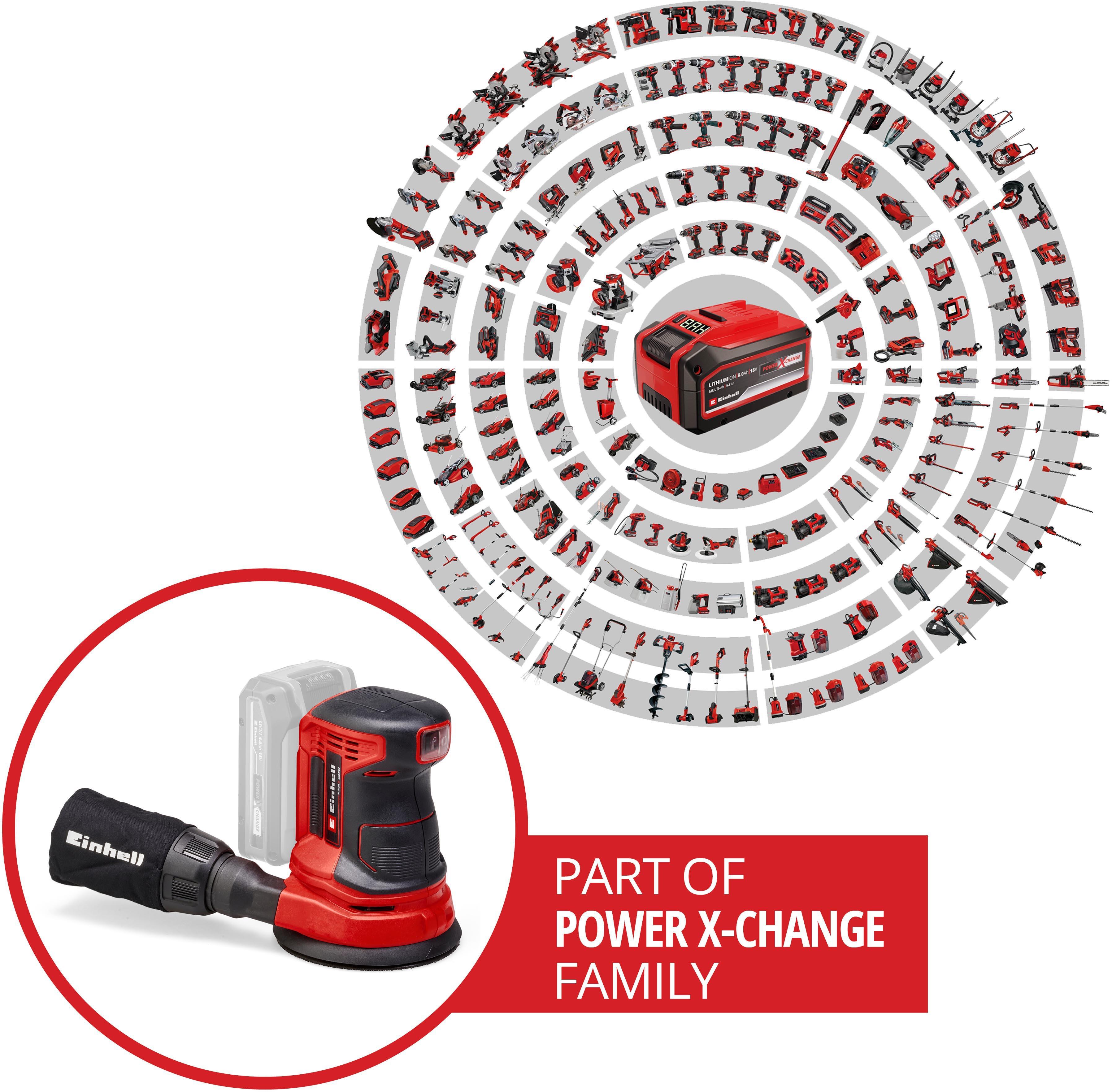 Einhell 18V 125mm Rotating Sander