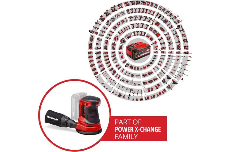 Einhell 18V 125mm Rotating Sander Einhell 18V 125mm Rotating Sander
