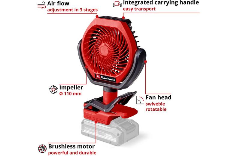 Einhell 18V Outdoor Leisure Fan Einhell 18V Outdoor Leisure Fan