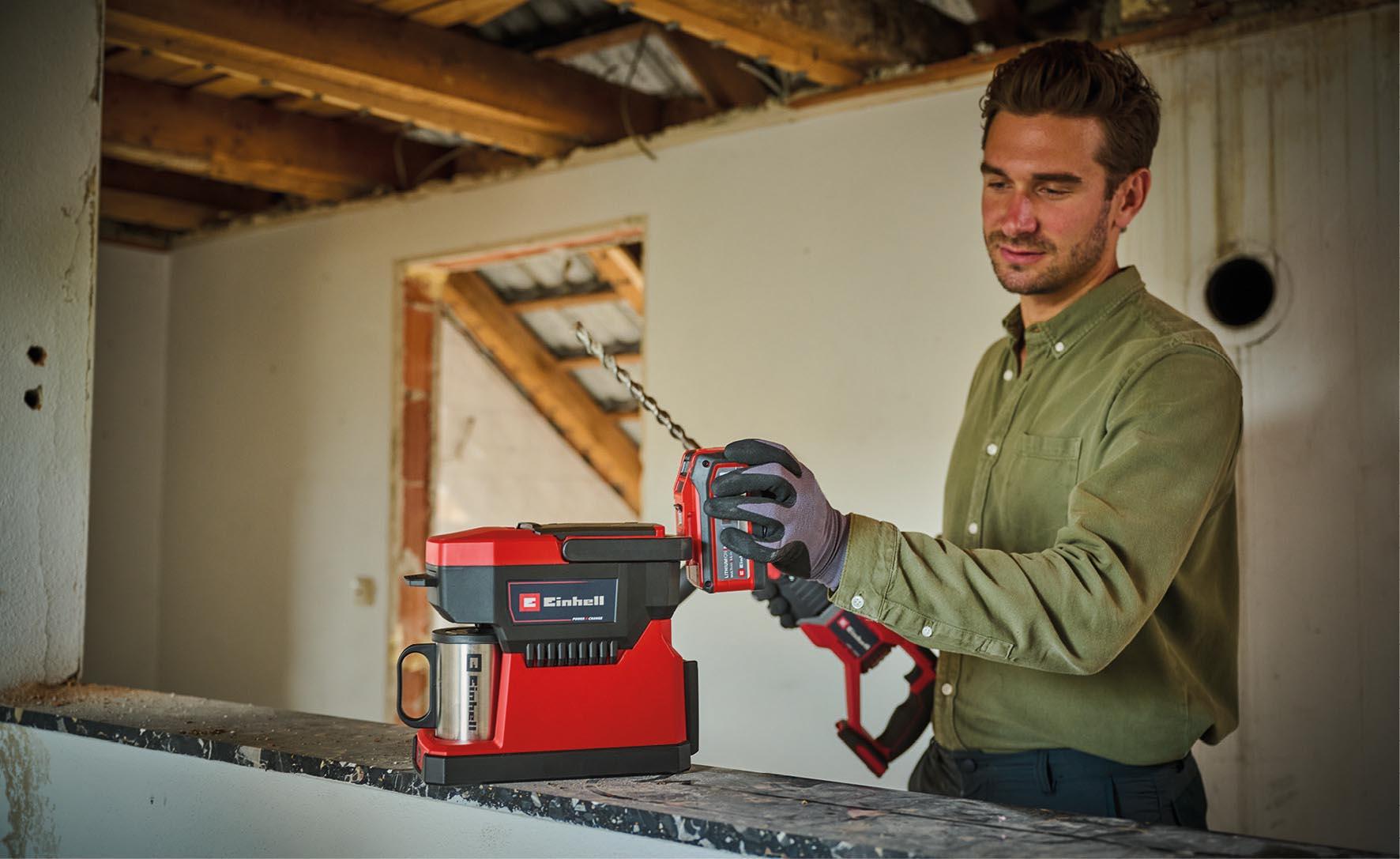 Einhell 18V Coffee Machine