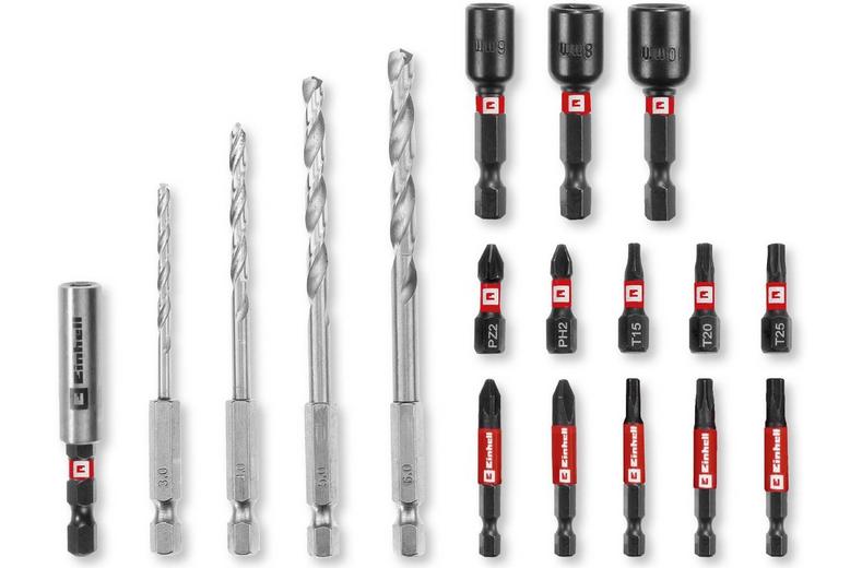 Einhell 18pc Impact Bit & HSS Drill Set Einhell 18pc Impact Bit & HSS Drill Set