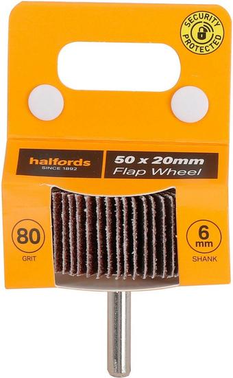 Halfords 50 x 20mm flap wheel