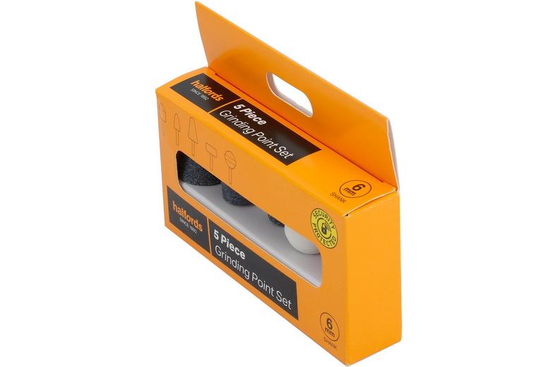 Halfords 5 piece grinding point set Halfords 5 piece grinding point set