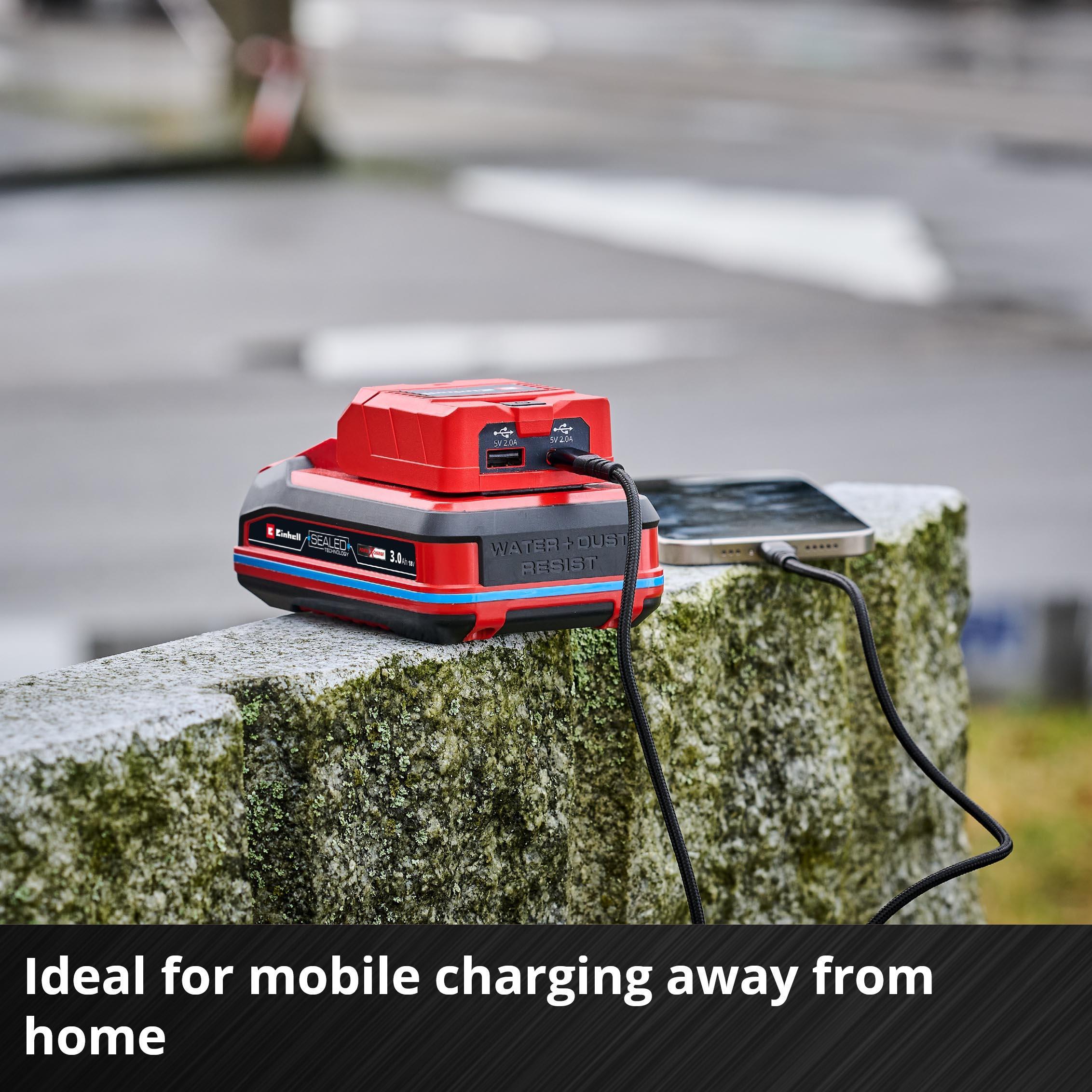 Einhell 18V USB Bank Charger