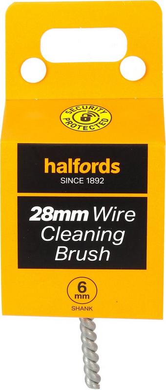 Halfords 28mm wire cleaning brush