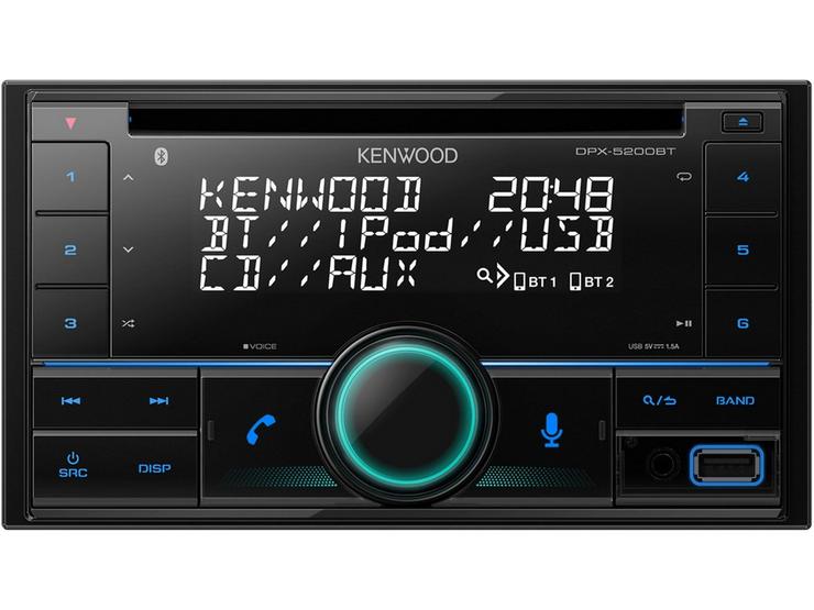 Kenwood DPX-5200BT Bluetooth FM Car Stereo