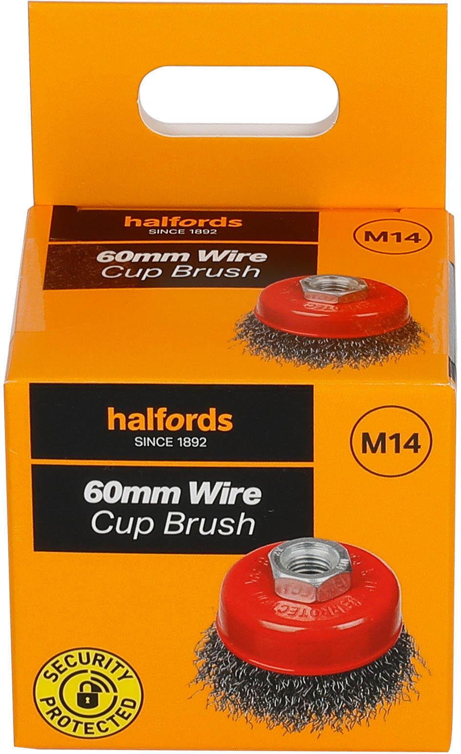 Halfords 60mm wire cup brush