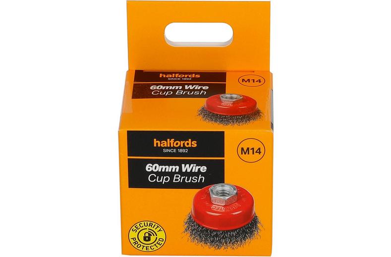 Halfords 60mm wire cup brush Halfords 60mm wire cup brush