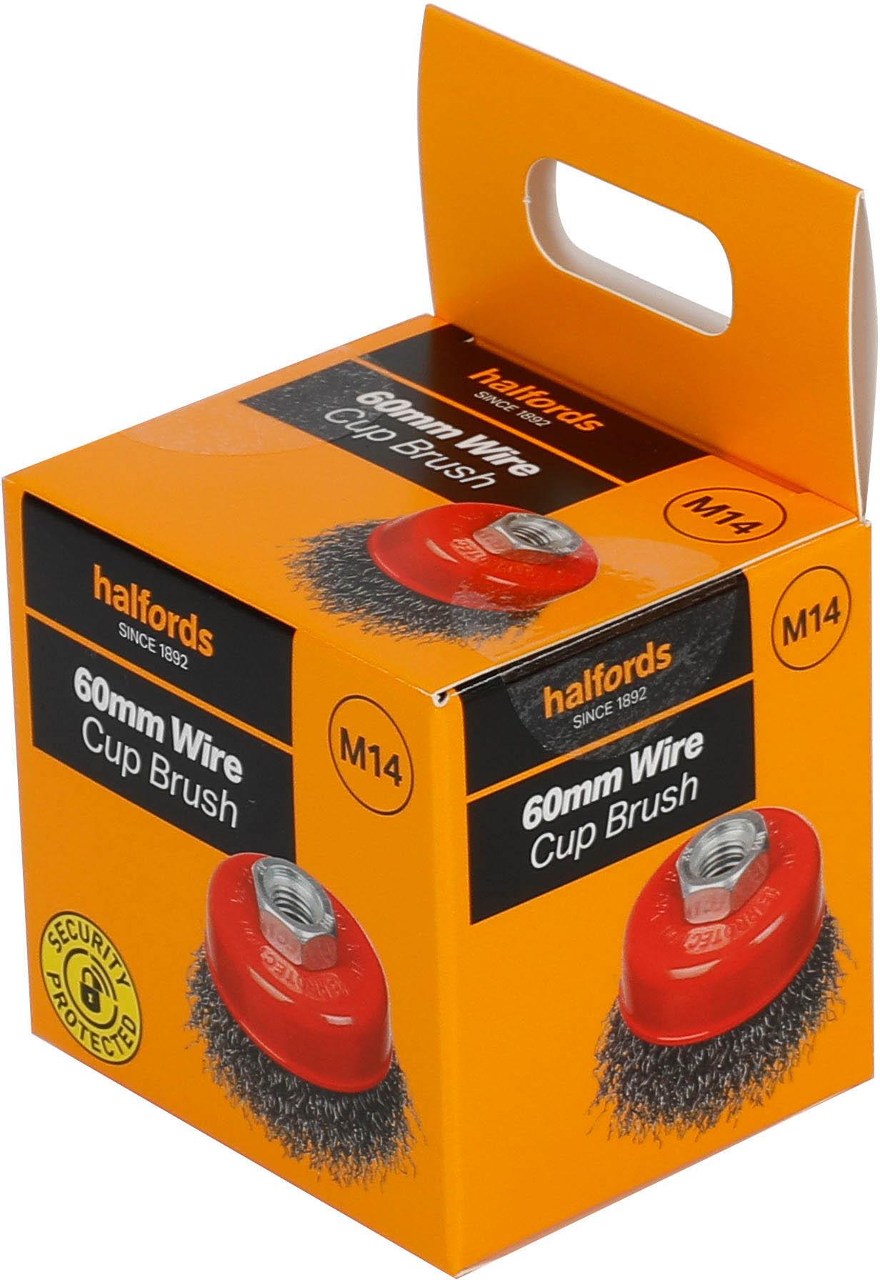Halfords 60mm wire cup brush