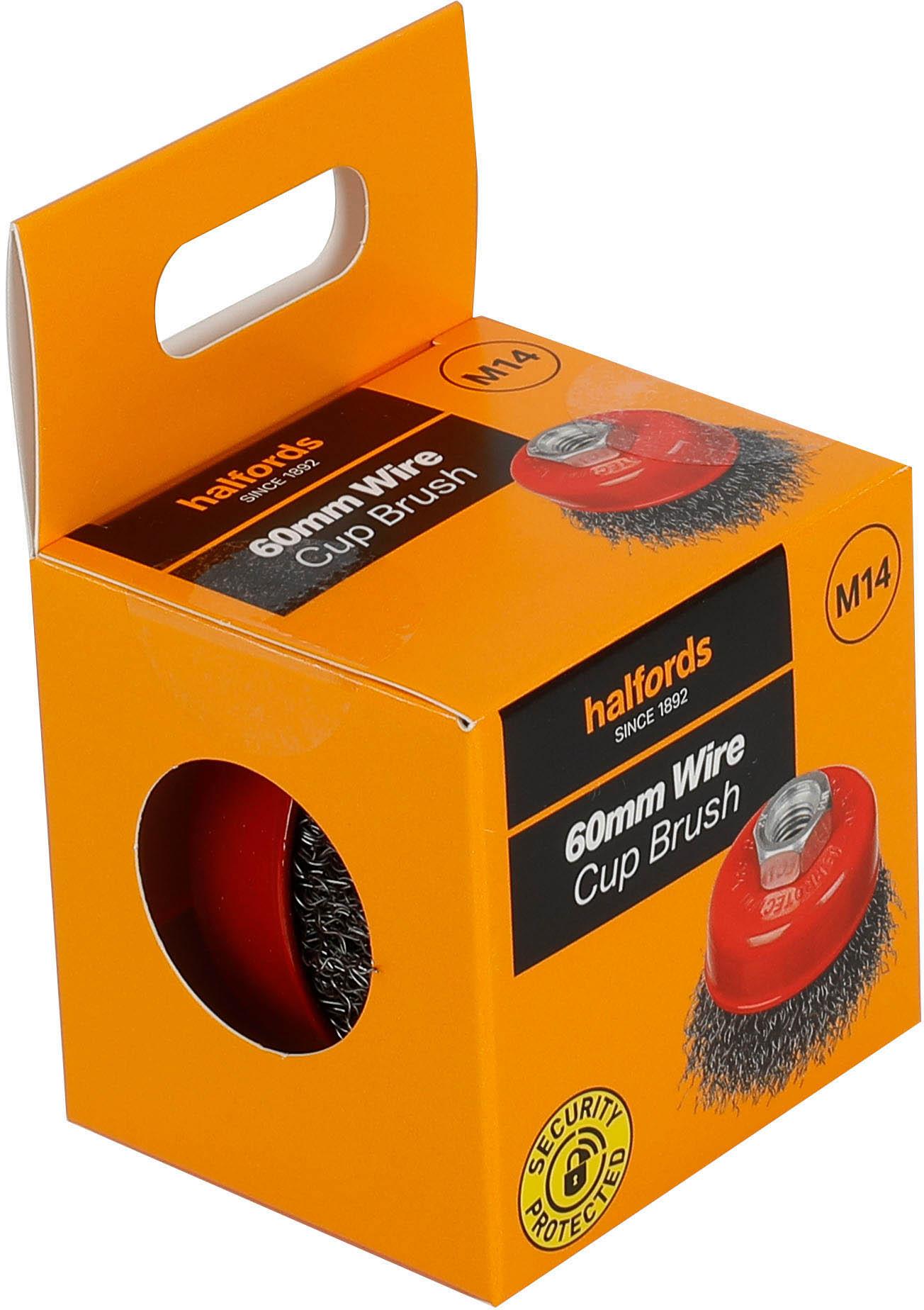 Halfords 60mm wire cup brush