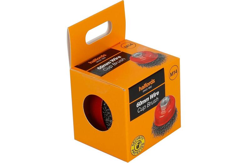 Halfords 60mm wire cup brush Halfords 60mm wire cup brush
