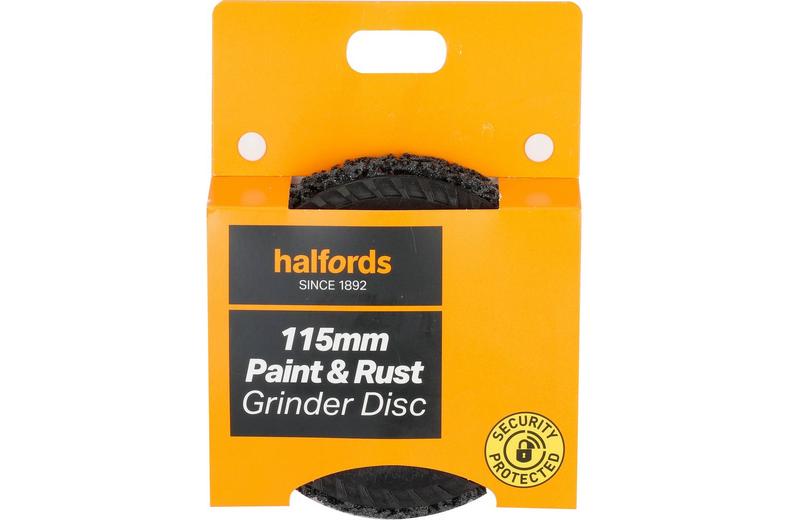 Halfords 115mm paint & rust removal disc Halfords 115mm paint & rust removal disc