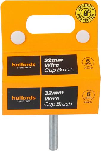 Halfords 32mm wire cup brush