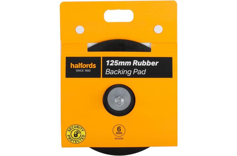 Halfords 125mm rubber backing pad Halfords 125mm rubber backing pad