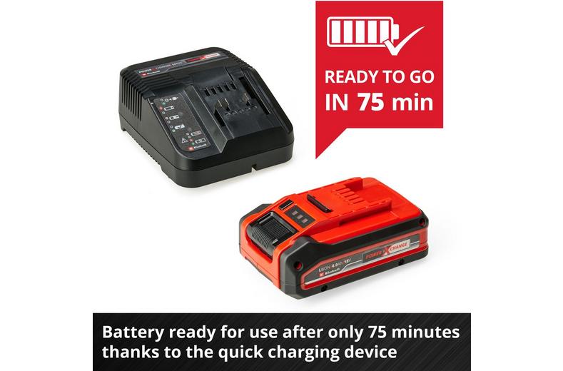Einhell 18V 4Ah Battery & Charger Kit Einhell 18V 4Ah Battery & Charger Kit