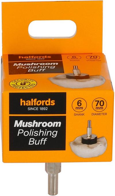 Halfords mushroom polishing buff Halfords mushroom polishing buff