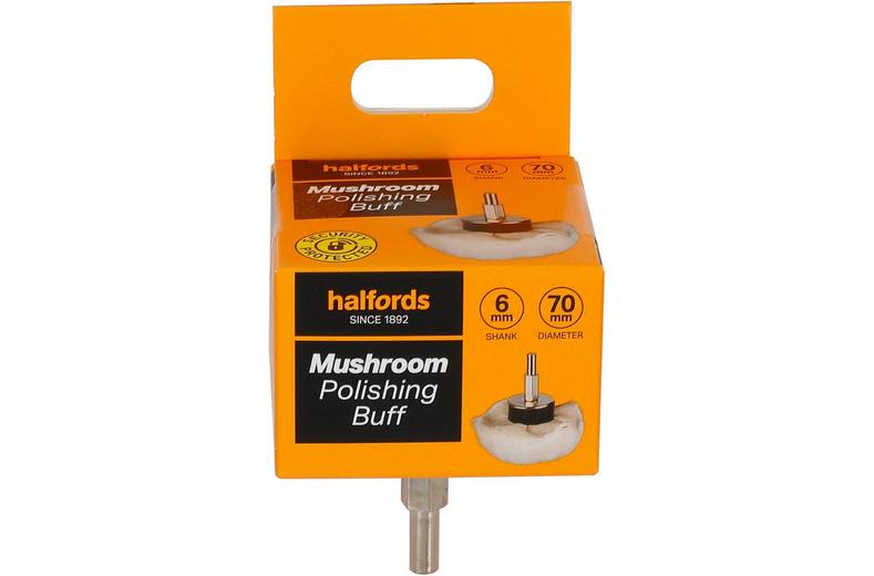 Halfords mushroom polishing buff Halfords mushroom polishing buff