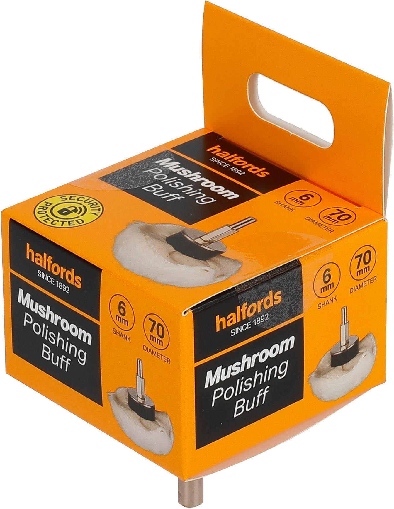 Halfords mushroom polishing buff