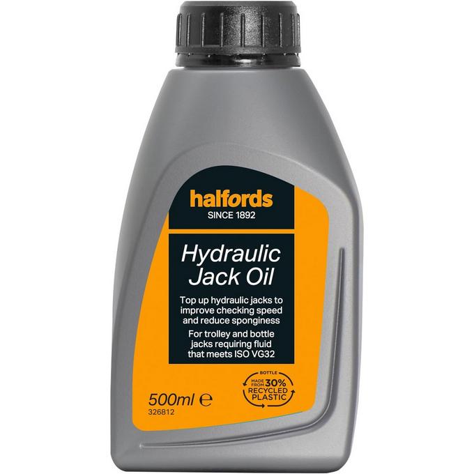 Halfords Hydraulic Jack Oil