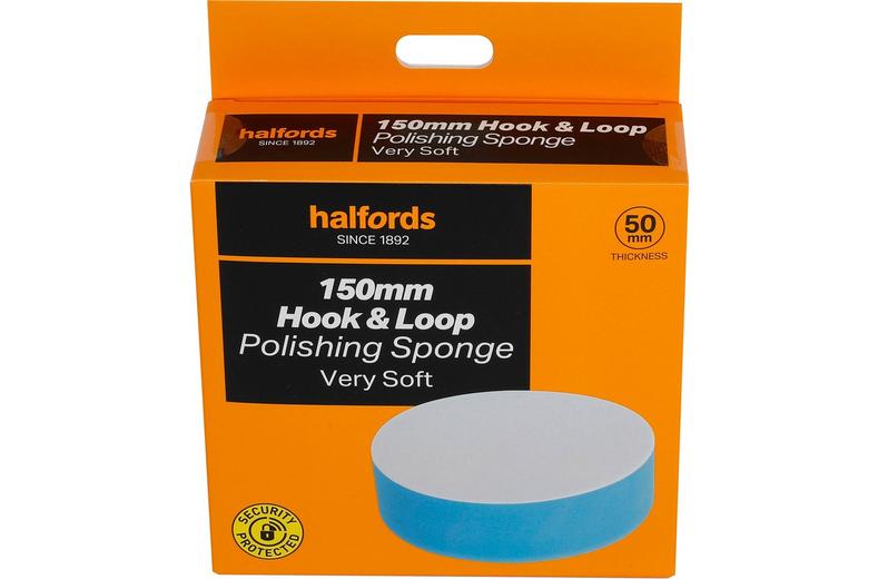 Halfords 150mm hook&loop sponge V soft Halfords 150mm hook&loop sponge V soft