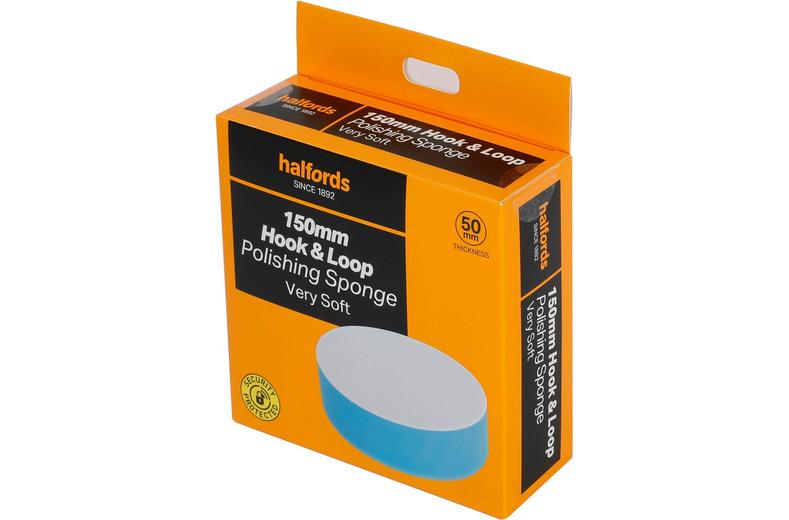 Halfords 150mm hook&loop sponge V soft Halfords 150mm hook&loop sponge V soft