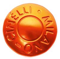 Halfords Cinelli Milano Bar End Plugs Orange Pr