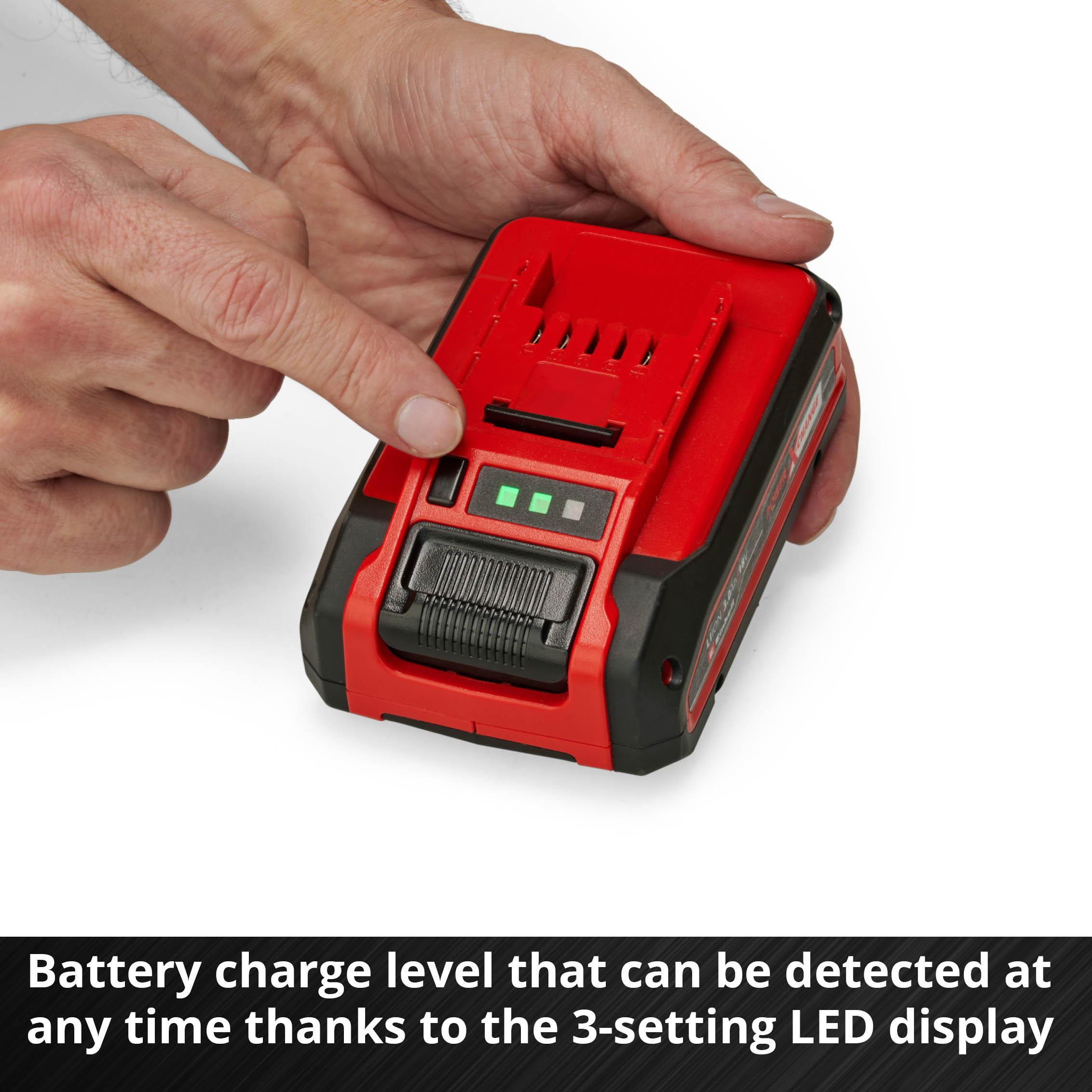 Einhell 18v 4.0Ah Battery Twin Pack