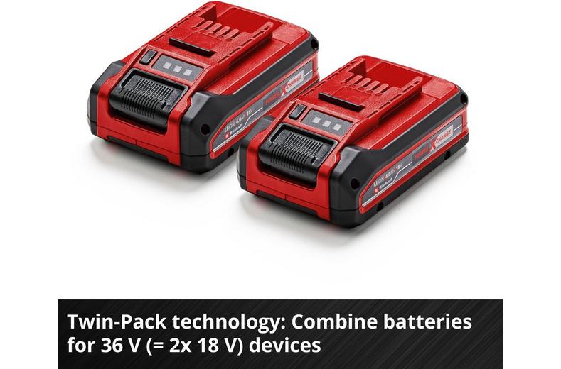 Einhell 18v 4.0Ah Battery Twin Pack Einhell 18v 4.0Ah Battery Twin Pack