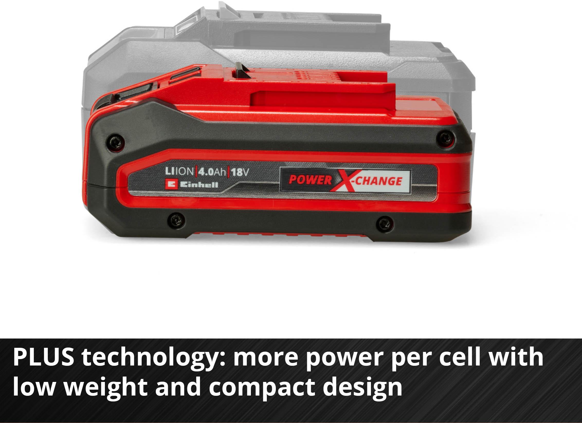 Einhell 18v 4.0Ah Battery Twin Pack