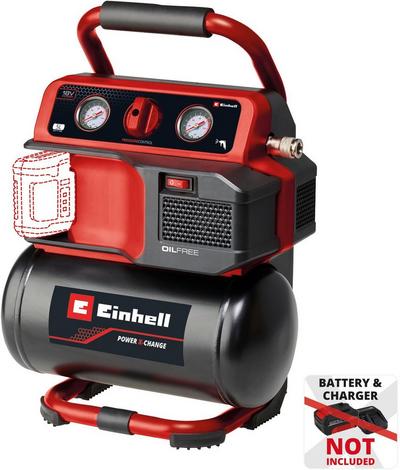 Einhell 18V 5Litre Oil Free Compressor Einhell 18V 5Litre Oil Free Compressor
