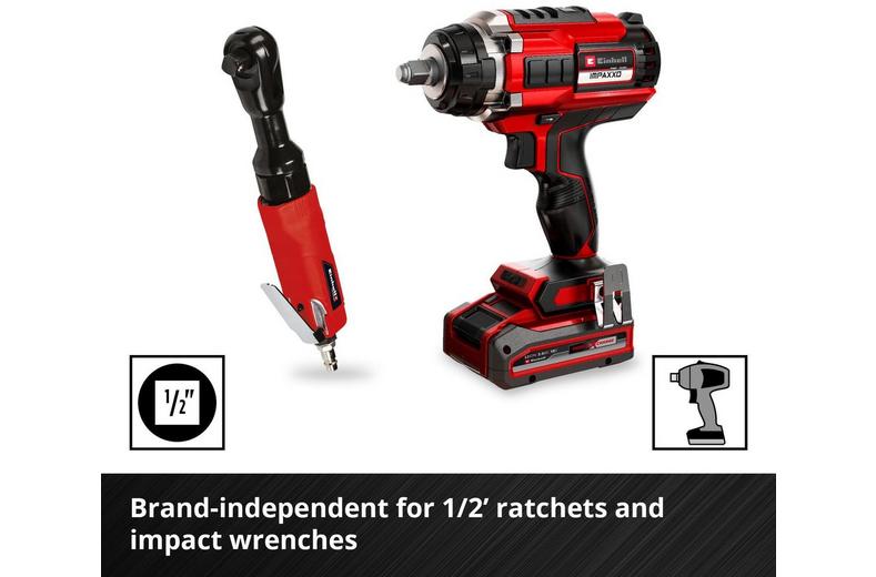 Einhell 12pc 1/2" Impact Socket Set Einhell 12pc 1/2" Impact Socket Set