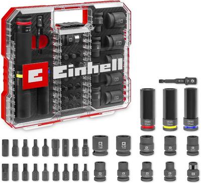Einhell 32pc 1/2" Impact Socket Bit Set Einhell 32pc 1/2" Impact Socket Bit Set