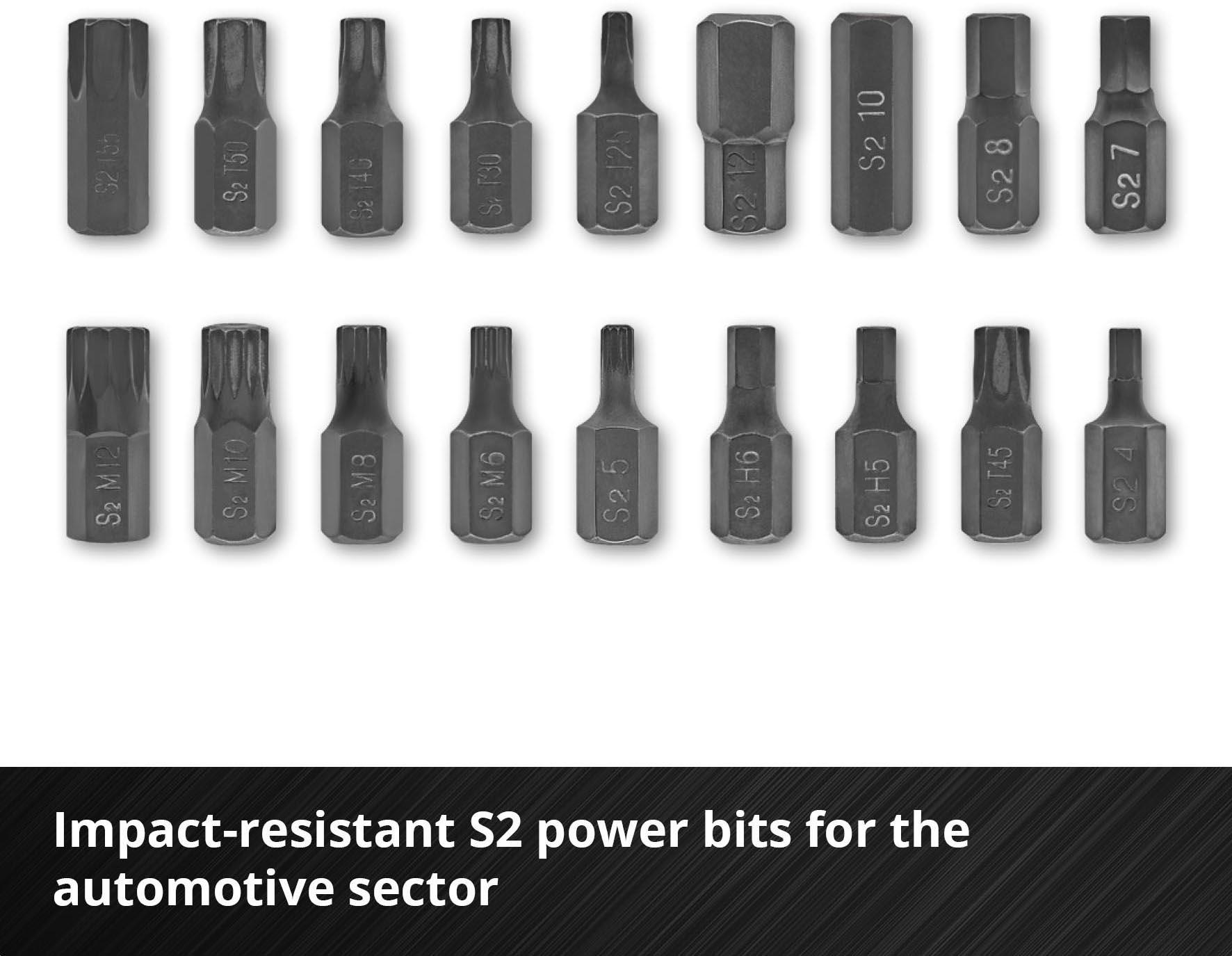 Einhell 32pc 1/2" Impact Socket Bit Set