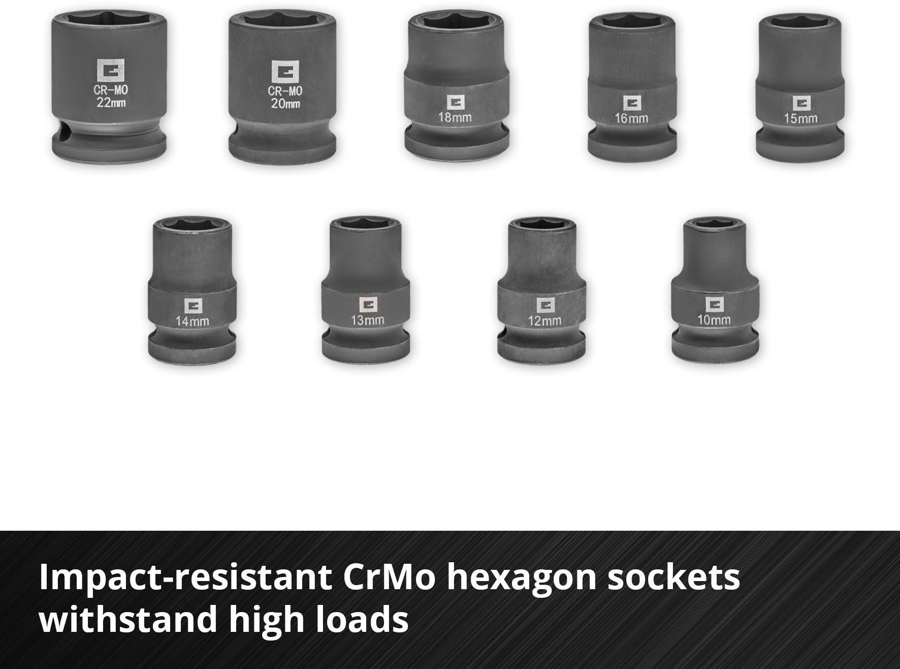 Einhell 32pc 1/2" Impact Socket Bit Set