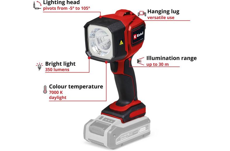 Einhell 18V 350Lm Worklight Einhell 18V 350Lm Worklight