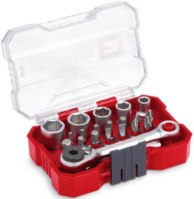 Einhell 21pc Screwdriver Bit/Rachet Set Einhell 21pc Screwdriver Bit/Rachet Set