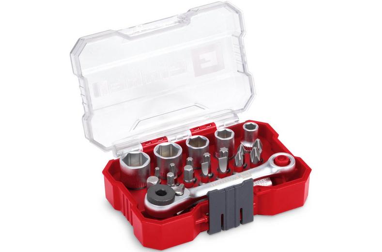 Einhell 21pc Screwdriver Bit/Rachet Set Einhell 21pc Screwdriver Bit/Rachet Set