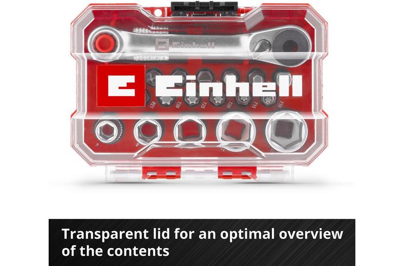 Einhell 21pc Screwdriver Bit/Rachet Set Einhell 21pc Screwdriver Bit/Rachet Set