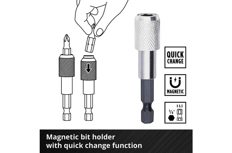 Einhell 21pc Screwdriver Bit/Rachet Set Einhell 21pc Screwdriver Bit/Rachet Set