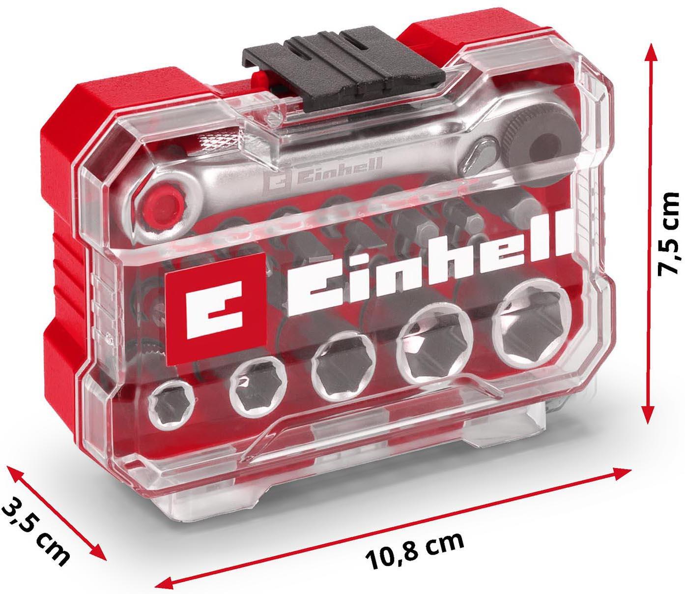 Einhell 21pc Screwdriver Bit/Rachet Set