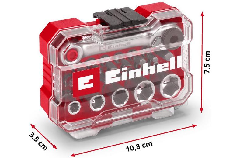 Einhell 21pc Screwdriver Bit/Rachet Set Einhell 21pc Screwdriver Bit/Rachet Set
