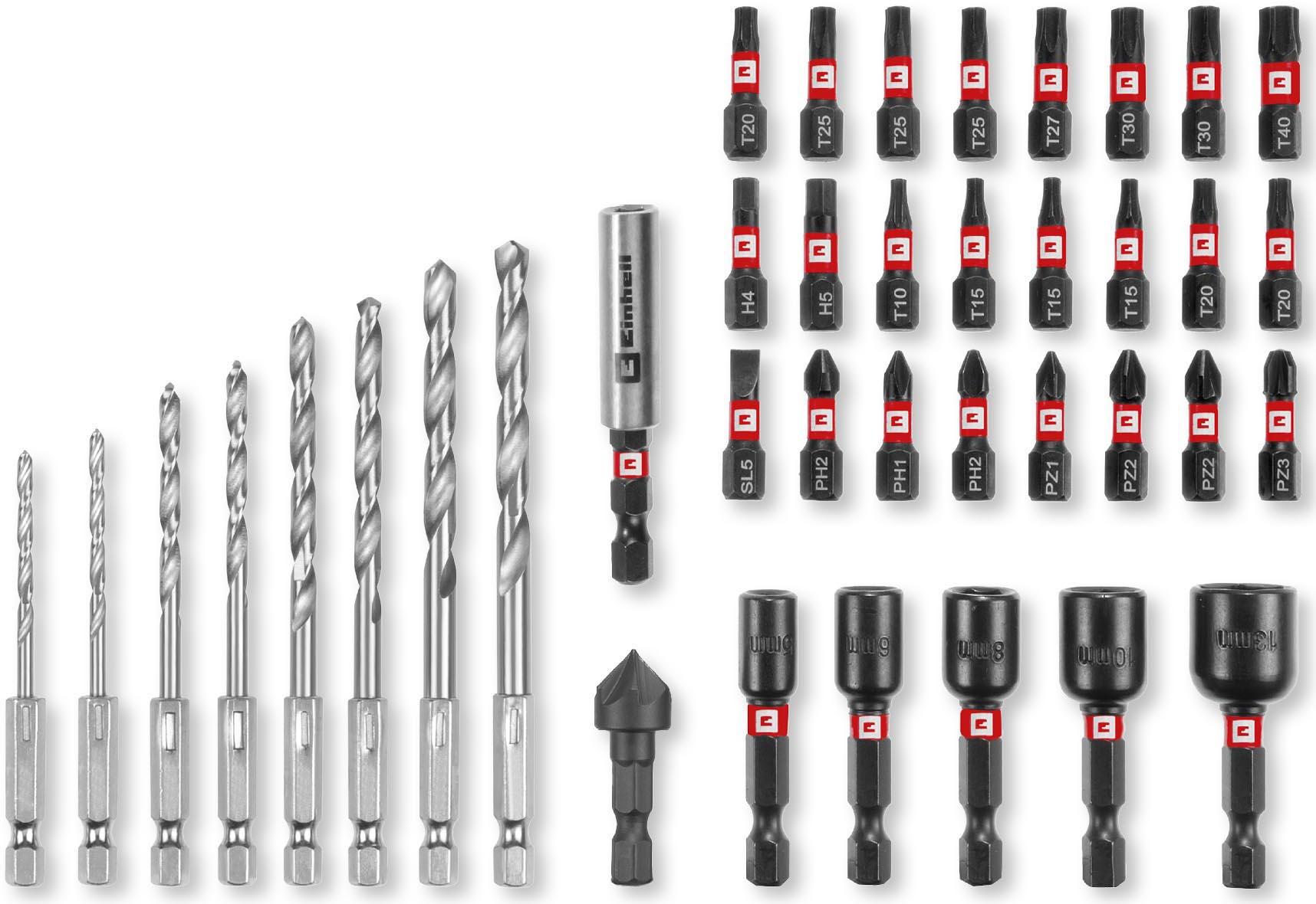 Einhell 39pc Impact Bit & HSS Drill Set