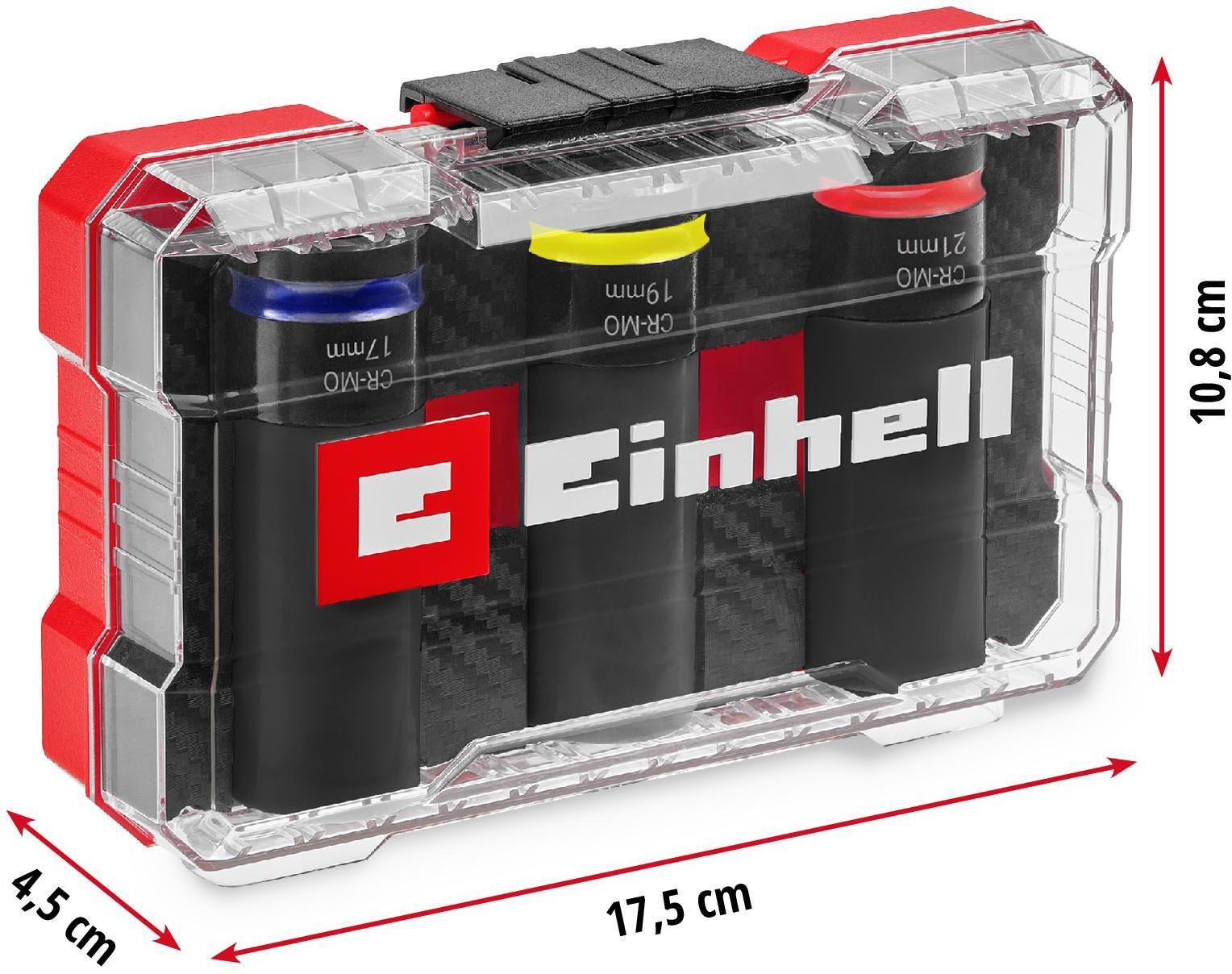Einhell 3pc 1/2" Impact Socket Set