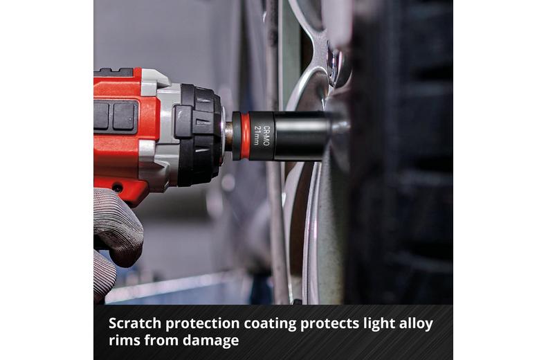 Einhell 3pc 1/2" Impact Socket Set Einhell 3pc 1/2" Impact Socket Set