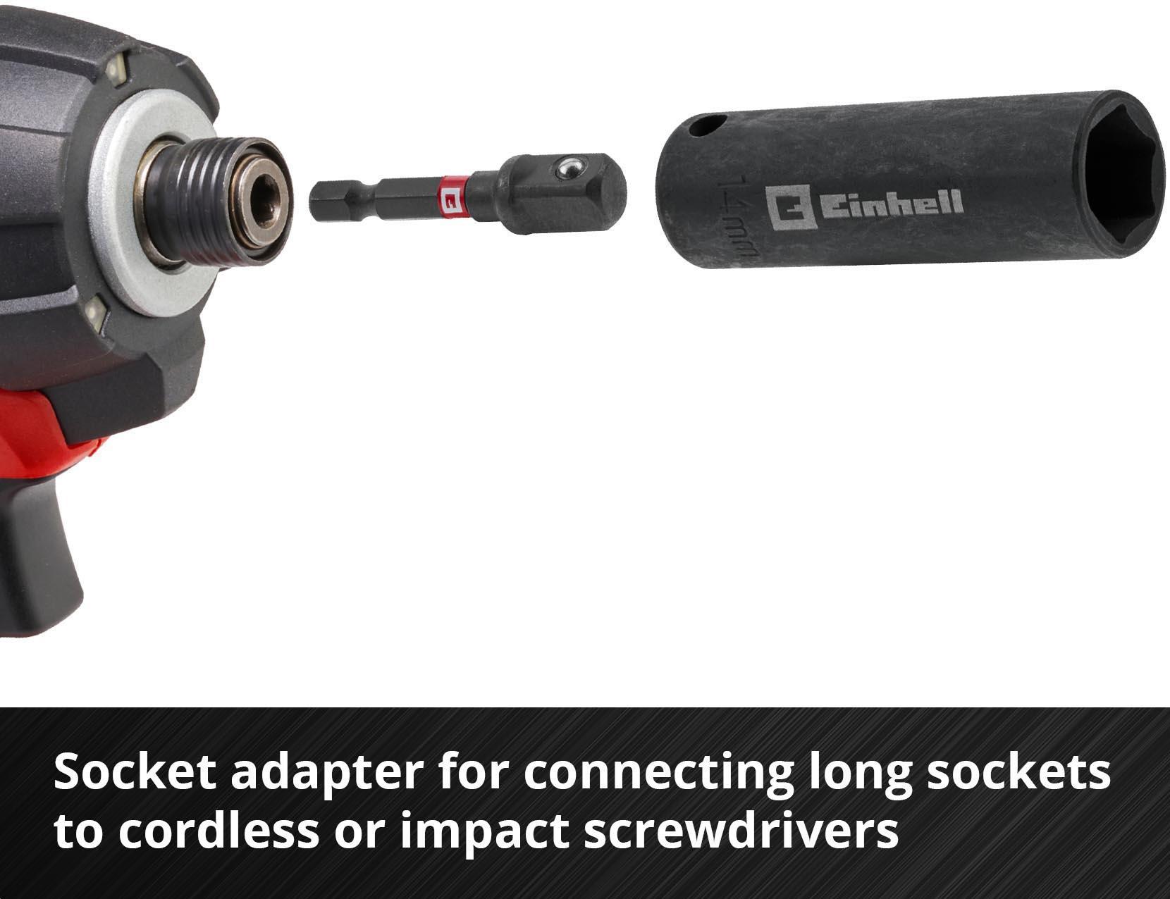 Einhell 35pc Impact Bit & Socket Set